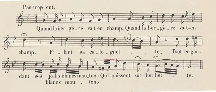 Bergères - quand la Bergère s'en va au champ
