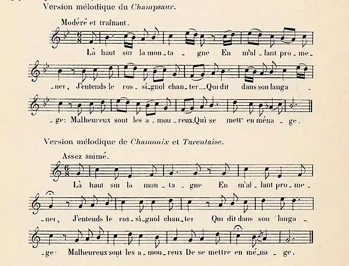Les Noces - Chanson de Noces