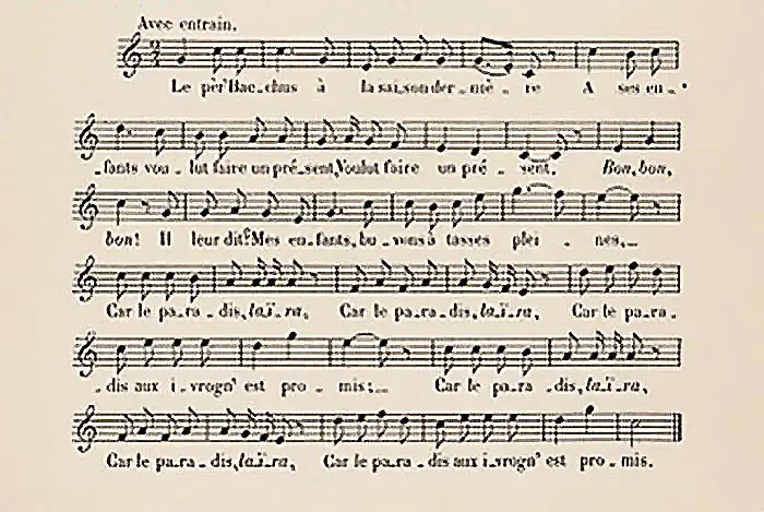 chanson délirante - Le Père Bacchus